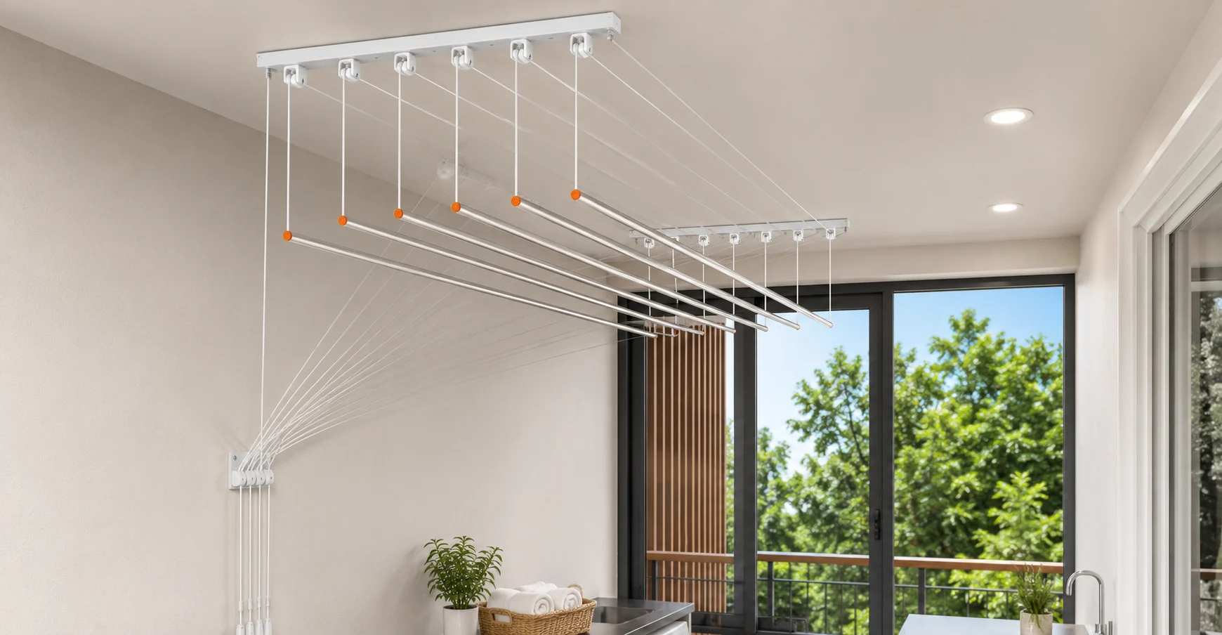 Wall Mounted Cloth Drying Racks